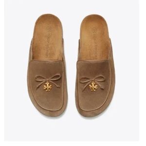 Tory Burch charm mules